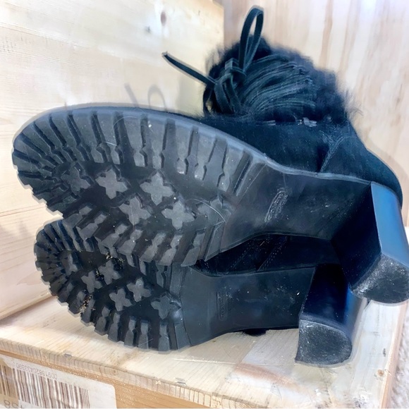 Coach suede tall heeled boots - Picture 7 of 12